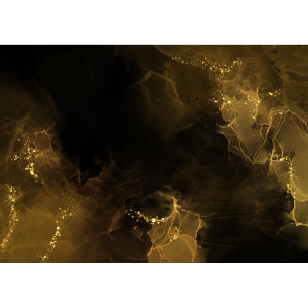 dark gold hand painted alcohol ink background with gold glitter 0811 Thumbnail